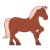 Draft Horse Color PNG
