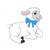 Sitting Lamb Color PDF