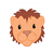 Lion Head Color PDF