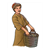 Boy Holding Basket Color PDF