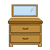 Dresser with Mirror Color PNG
