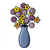 Blue Flower Vase Color PDF