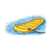 Yellow Raft Color PNG