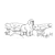 Sheepdog with Sheep Line PNG