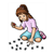 Girl Playing Jacks Color PDF