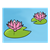 Two Water Lilies Color PDF