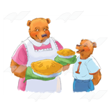 Bears with Pies