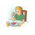 Boy Eating Toast Color PDF
