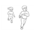 Children Running Line PDF