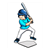 Blue Baseball Batter Color PDF