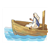 Jesus in Boat  Color PDF