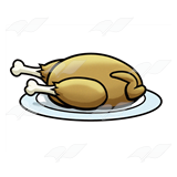 Turkey on Platter