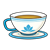 Teacup on Saucer Color PNG