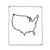 USA Map Line PDF