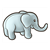 Stuffed Elephant Color PDF