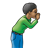 Boy Whispering Color PNG