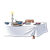 Fancy Dinner Table Color PNG