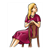 Lady in Chair Color PDF