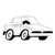 Small Yellow Car Line PNG