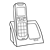 Cordless Telephone Line PNG