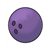 Purple Bowling Ball Color PDF