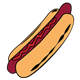 Hot Dog with ketchup