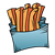 French Fries Color PNG