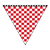 Checkered Triangle Color PNG