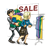 Lady Shopping Color PNG