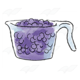 Blueberries in Cup