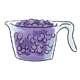 Blueberries in Cup 