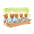 Bears Eating Pie Color PNG