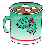 Green Christmas Mug