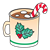 Christmas Mug Color PNG