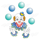 Clown Juggling