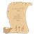 Old Egyptian Scroll Color PNG