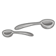 Two Measuring Spoons 