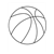 Basketball 4 Line PDF