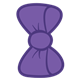 Purple Bow 