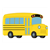 Yellow School Bus Color PDF