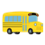 Yellow School Bus Color PNG