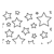 Star Background Line PNG