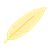 Light Yellow Feather Color PNG