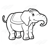 Baby Circus Elephant