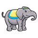 Baby Circus Elephant 