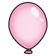 Light Pink Balloon without string