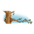 Tree with Branch Color PNG