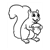 Tan Squirrel with Nut Line PDF
