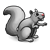 Gray Squirrel Color PNG
