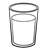 Glass of Milk Line PNG